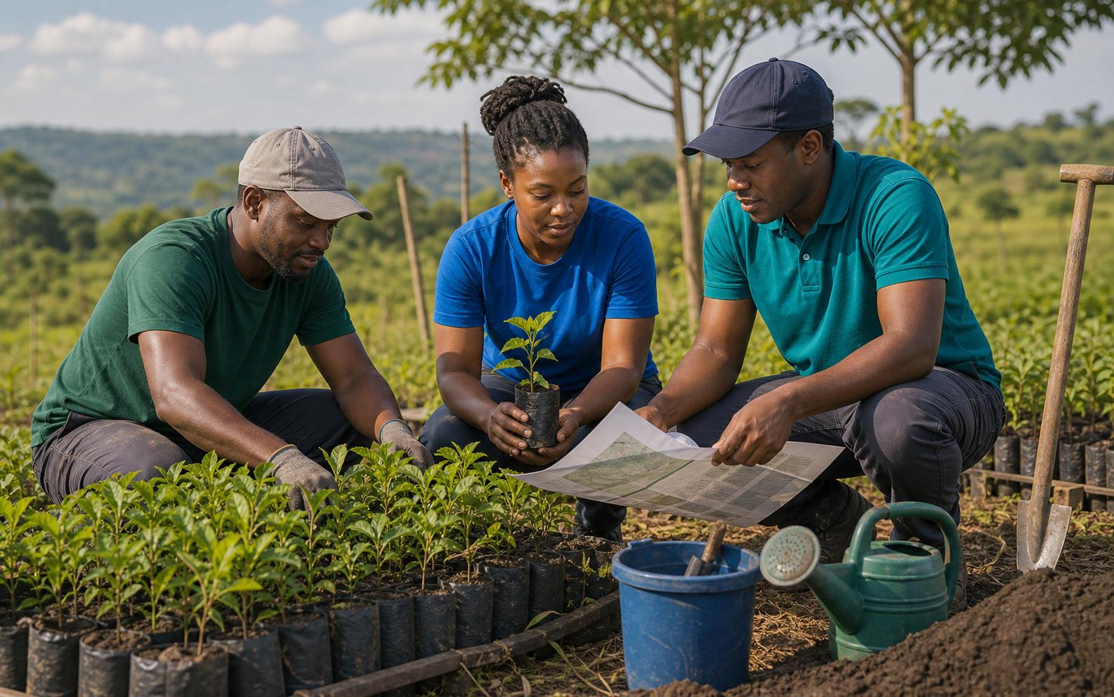 Corporate Tree-Planting Initiatives field program